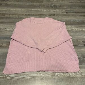 Lavender, aerie sweater, size L